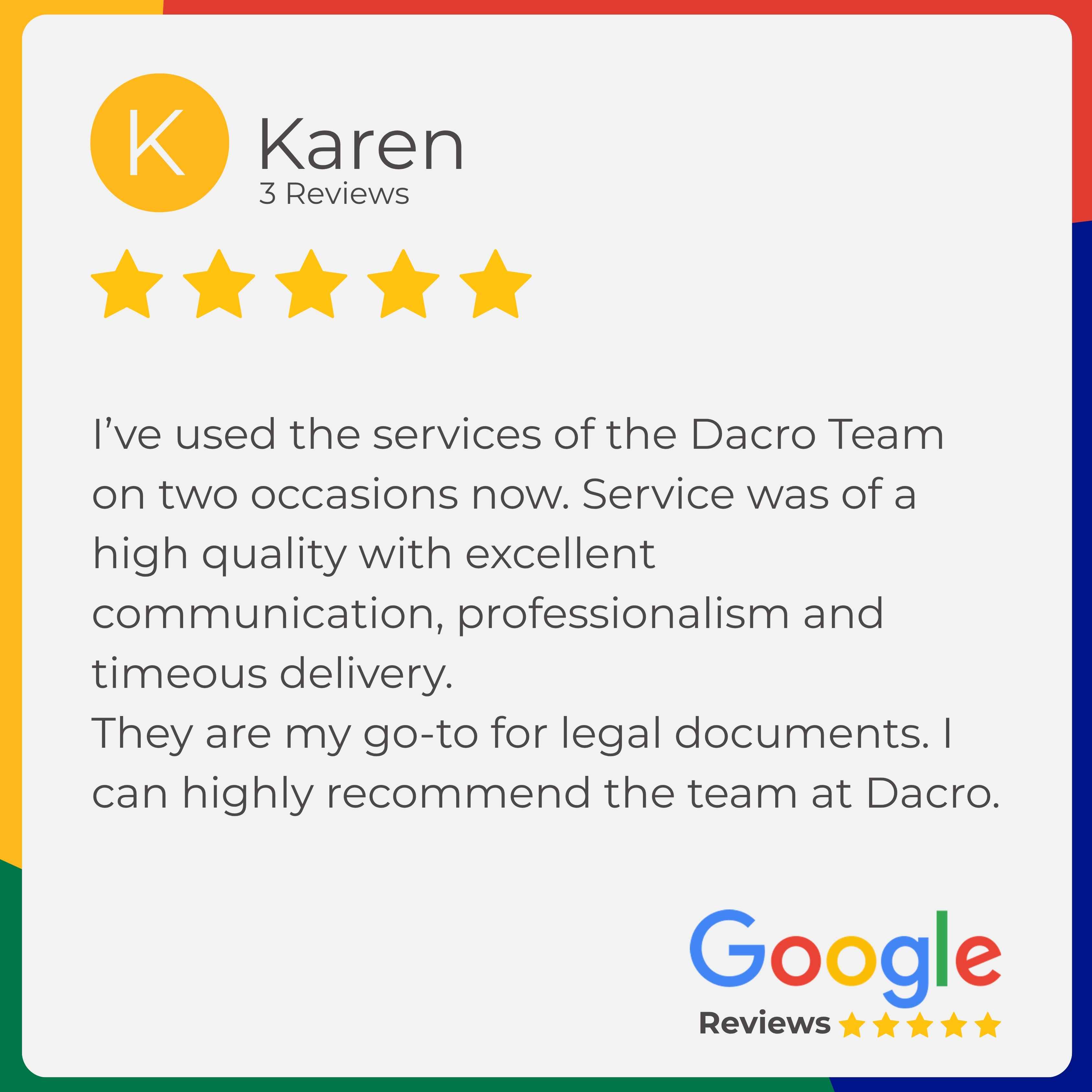 DPCC Google review